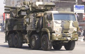 Панцирь С1 на "Камазе".