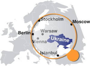 Карта Украины. Фото: Pixabay.com