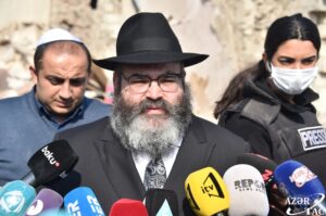 Раввин Шнеор Сегал. Фото: "Азертадж"