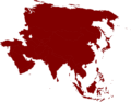 Карта Азии. Фото: Pixabay