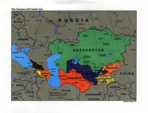 Центральная Азия. Источник: пресс-служба CIA