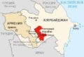 Нагорный Карабах, карта, источник: Wikipedia, автор: Bourrichon