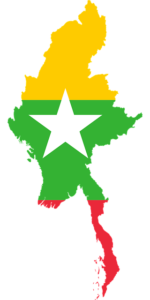 Карта Мьянмы. Источник: Pixabay